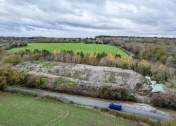 Fury as rubbish mountain 'the size of eight semi-detached houses' is dumped at UK beauty spot