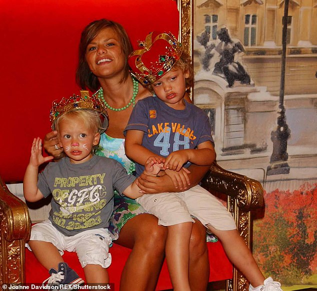 The boys' mother, TV personality Jade Goody, died from cervical cancer in 2009