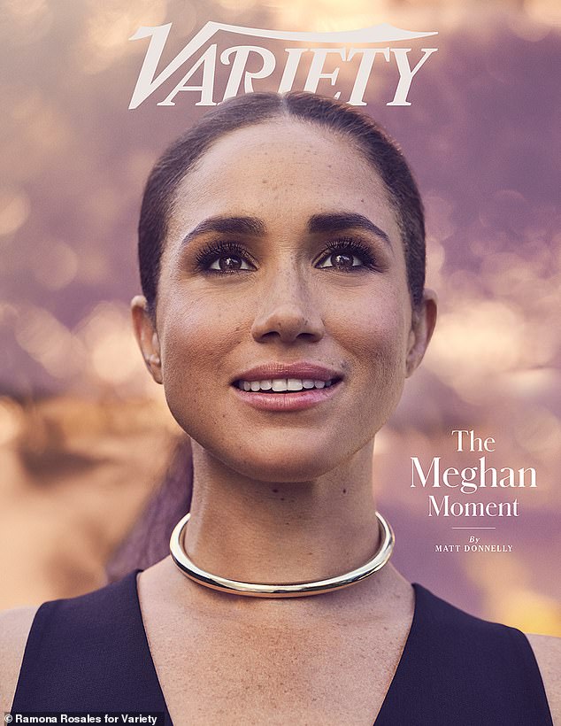 Meghan was a cover star for Variety in October 2022 with the headline 'The Meghan Moment'