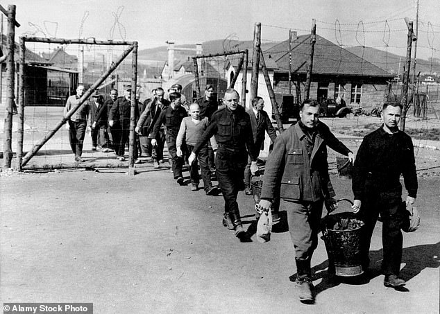 Thousands died in the camp from inhumane conditions, while others were savagely killed by guards