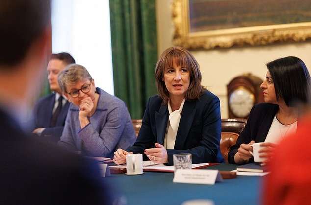 Rachel Reeves briefed the Cabinet on her Budget plans this morning, as she admitted Britain is 'angry'