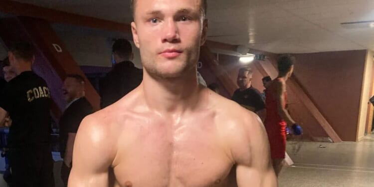 British boxer, 20, left ecstatic after being handed special British Airways reward following stunning victory