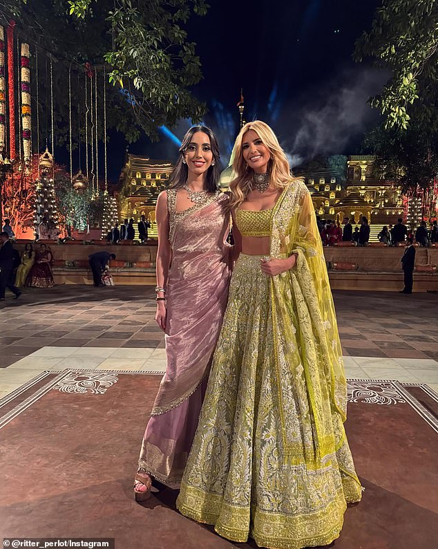 The 31-year-old tech entrepreneur is seen posing with Ivanka Trump at a party