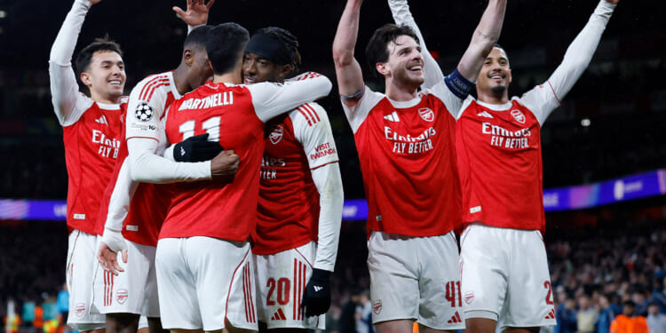 Rampant Gunners storm top of Champions League table to finally end Bavarian hoodoo