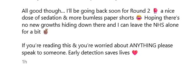 Adele revealed that her 'lump was benign' however, doctors revealed her endoscopy results were unclear and she will 'need to go back soon for round two'
