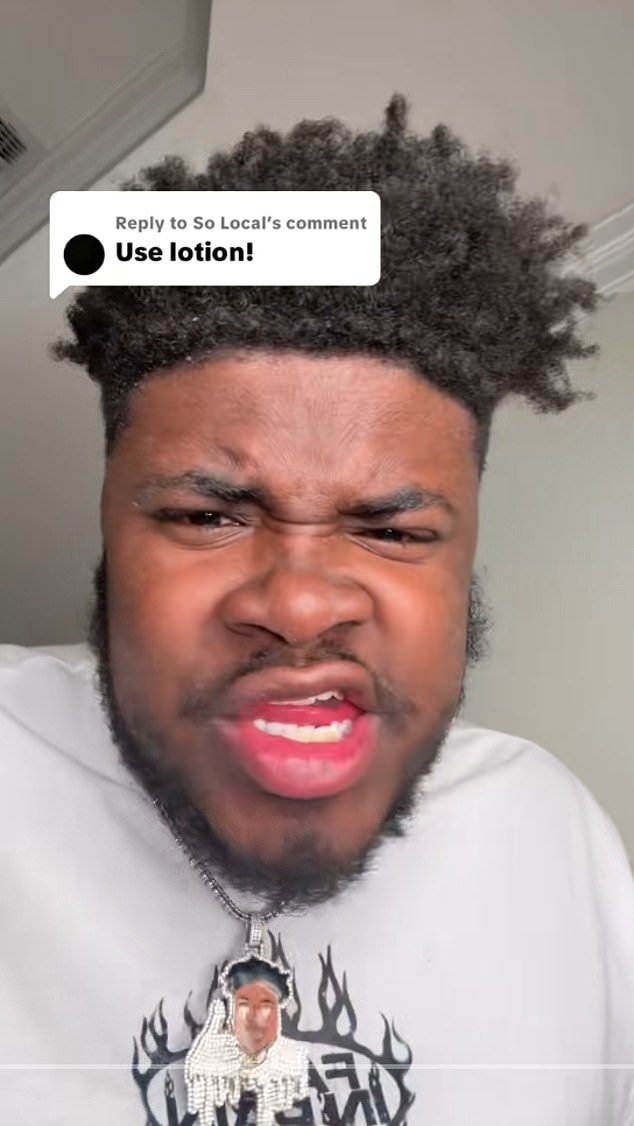 His final TikTok post came on Tuesday and was a humorous video about needing to apply lotion to his feet