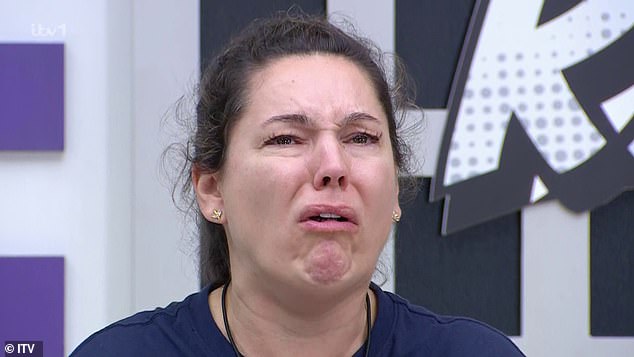 The next match-up pitted Kelly Brook against Vogue Williams in 'Mind Games', having to be first to eat a pig's brain