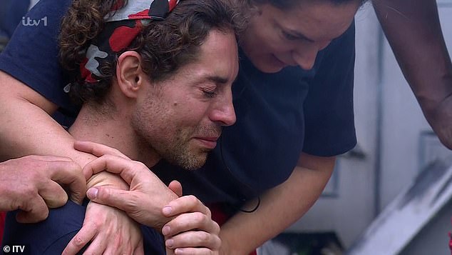 Meanwhile, Celebs Go Dating star Tom Read Wilson broke down in tears after being left a 'wreck'