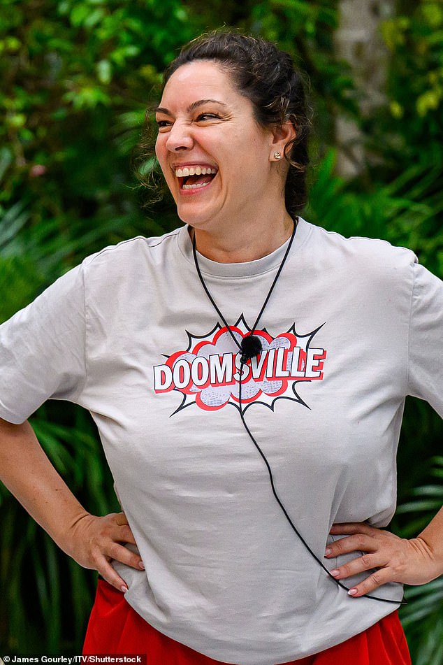Kelly was among the six celebs who ended up in Doomsville