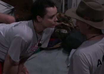 I'm A Celebrity romance hots up as Aitch and Shona have a pillow fight