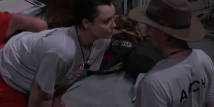 I'm A Celebrity romance hots up as Aitch and Shona have a pillow fight
