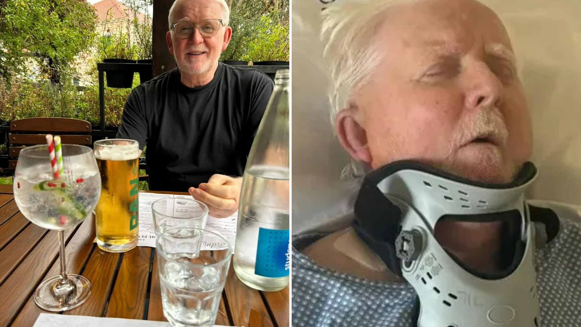 Brit grandad stranded in holiday hotspot with fractured skull & broken back