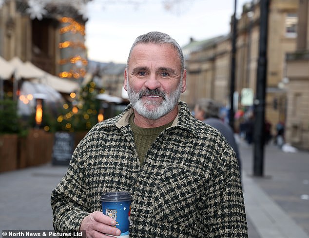 John Murray, a 57-year-old construction worker, said: 'The Labour Government are on their knees. They have broken so many promises'