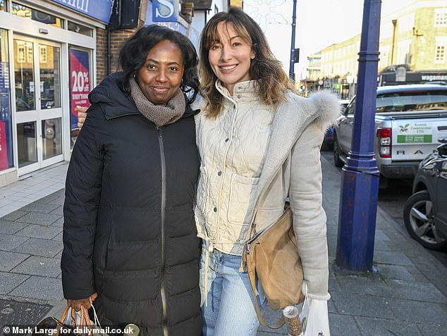 Iwona Taylor (right) owns a skin clinic. She owns two electric scars and now feels that was a 'scam'