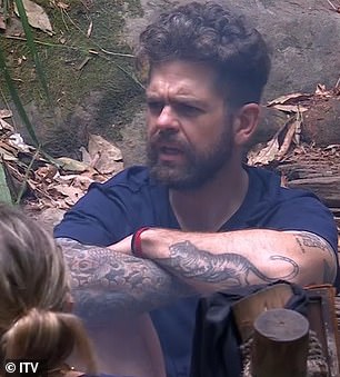 Fellow campmate Jack Osbourne jokingly quipped, 'Wait, Tom, you're gay?'
