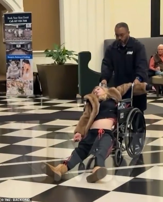 Reid claims she 'passed out' after she drank from her unattended glass on returning from smoking outside