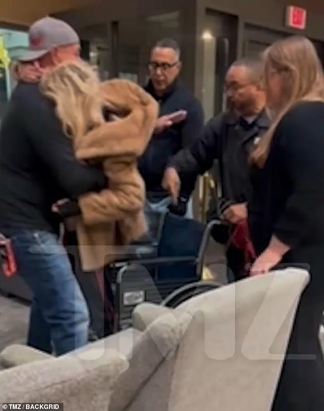 'Before I knew it, I was in the hospital, eight hours later,' she told TMZ