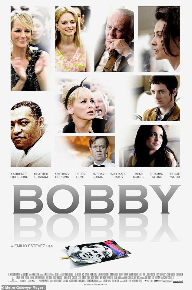 The ladies never acted together, but the Freakier Friday actress starred in Emilio Estevez's 2006 feature directorial debut Bobby alongside Willis' famous mother Demi Moore and then stepfather Ashton Kutcher