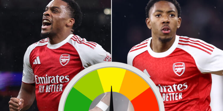 Rice a commanding powerhouse in midfield while Timber brilliant but Lewis-Skelly struggles