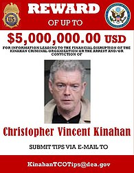 Family patriarch Christy 'The Dapper Don' Kinahan is also subject to sanctions and an arrest warrant