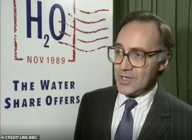 Michael Howard (pictured) was minister for the environment at the time of the water pollution incident. Here, he tells people not to worry about investing in SWWA