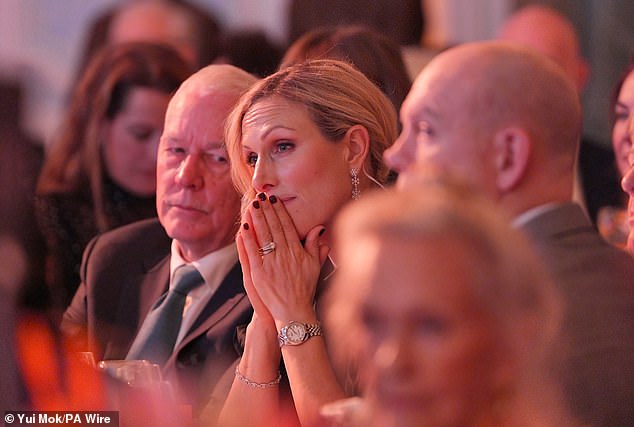 Joining Prince William at the awards ceremony were his cousin Zara Tindall and her former rugby player husband Mike Tindall
