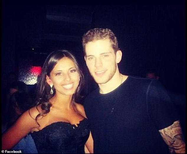 The boy lives with his father and his wife full-time, but maintains a relationship with his mother (pictured left)