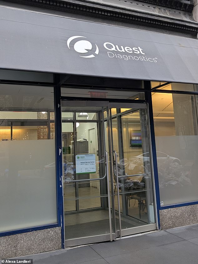 The Function journey began at a local lab where a phlebotomist took about a dozen tubes of blood for the first set of tests