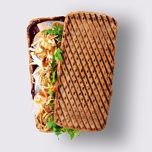 Lifestyle Writer Kate Ng rated the Joe & The Juice 'Jo Ho Ho' Sandwich a 5/5 and said 'This is how you do a Christmas sandwich'