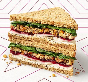 Lifestyle Writer Poppy Atkinson Gibson rated the Pret Christmas Lunch Sandwich (£5.99) a 5/5 and said it was delicious