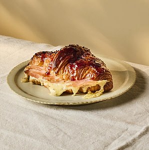 Lifestyle Writer Gina Kalsi rated the Gail's Ham, Cheese & Stuffing Croissant (£5.80) a 4/5 and said it was scrumptious