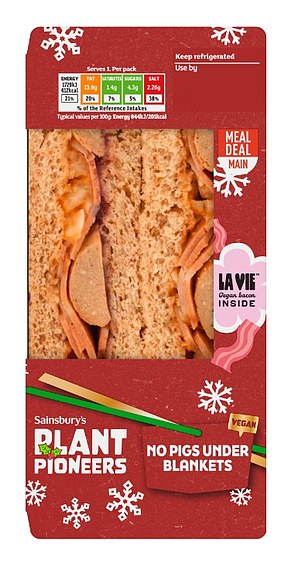 Lifestyle Writer Alice Wade rated the Sainsbury's Plant Pioneers No Pigs Under Blankets (£3.40) a 4/5