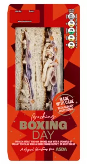 Lifestyle Writer Kate Ng rated the Asda Boxing Day Sandwich (£2.88) a 4/5