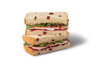 The Starbucks Festive Turkey Sandwich (£6.65) was rated a 3.5/5 by Senior Lifestyle Writer, Eleanor Dye
