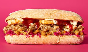 Lifestyle Writer Gina Kalsi rated the Leon Twisted Trimmings Sandwich (RRP £8.99) a 3.5/5