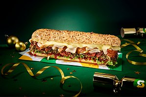 Senior Lifestyle Writer Eleanor Dye rated Subway's Ultimate Festive Sub a 3/5 and said it was very herbal
