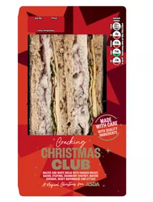 Data Writer Cameron Roy rated the Asda Christmas Club Sandwich (£3.16) a 3/5