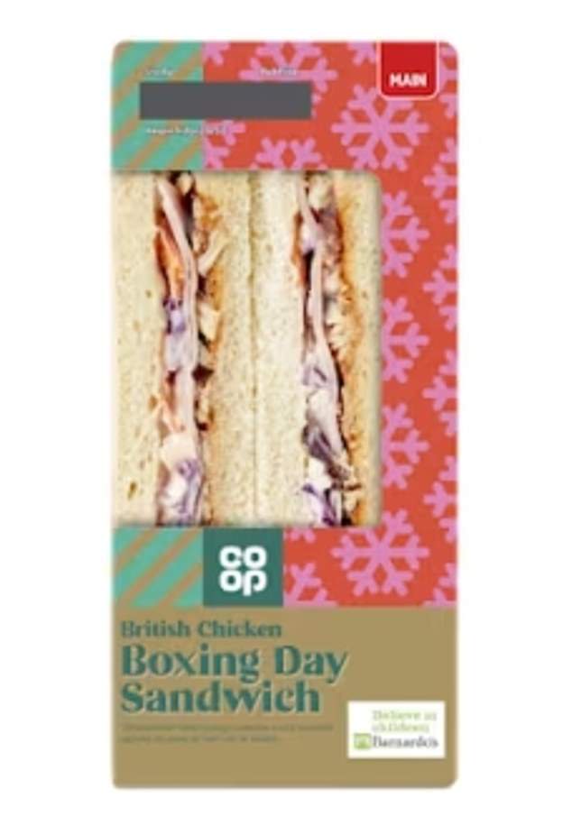 Data writer, Cameron Roy, rated the Co-op Boxing Day Feast Sandwich (£3.50) a 2/5