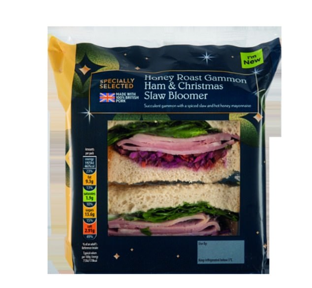 Data Writer Cameron Roy rated the Aldi Specially Selected Honey Roast Gammon Ham & Christmas Slaw Bloomer (£2.75) a 2/5