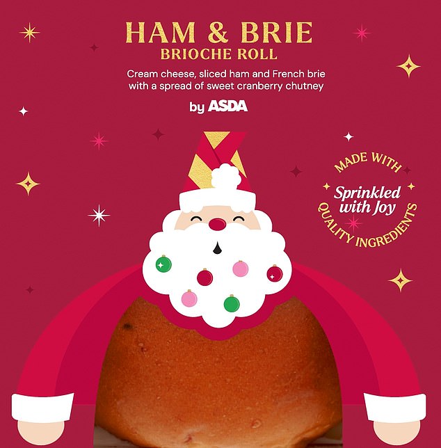 Senior Lifestyle Writer Eleanor Dye was looking forward to Asda's Festive Ham & Brie Brioche Roll (£3.36) however, she was disappointed