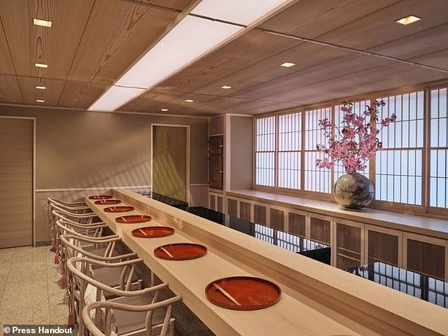 This luxurious Michelin-starred omakase sushi experience hidden away behind a subtle doorway on Park Lane in London will transport you into the world of Japanese cuisine here