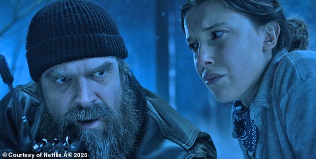 It comes after claims that the 21-year-old actress filed 'pages and pages of accusations' against her co-star, 50, before filming began on the sci-fi series' final season