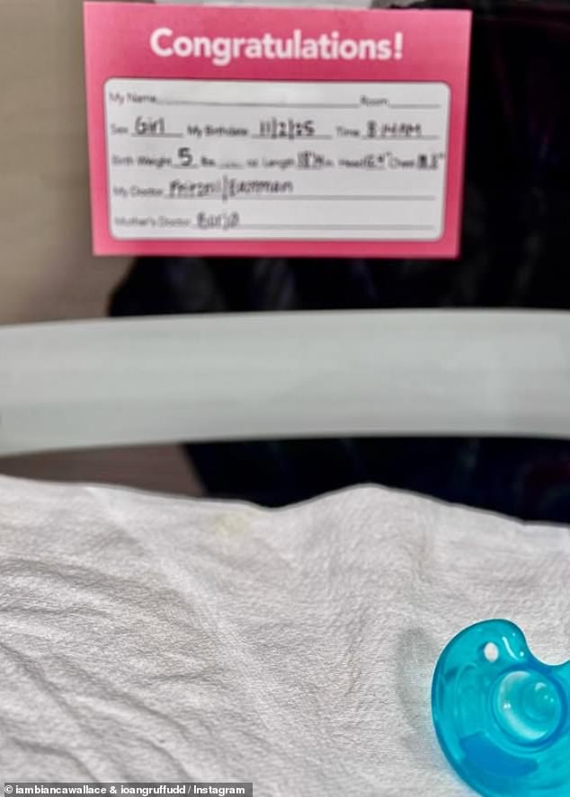 The actress, 33, shared the happy news with her 19.4 thousand followers as she gushed both she and Marvel star Ioan, 51, are 'totally in love'