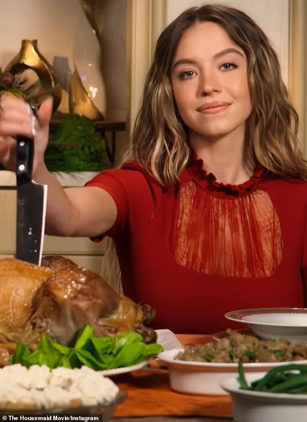 Sydney Sweeney and Amanda Seyfried also used the special occasion to promote their buzzy upcoming revenge thriller The Housemaid