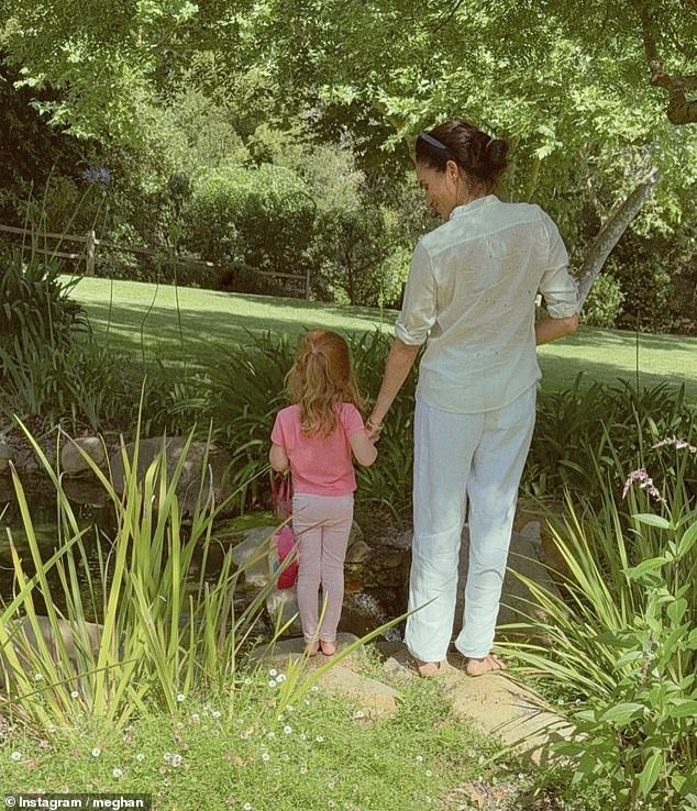 Meghan shared a photo of Lilibet to mark International Day of the Girl in October 2025