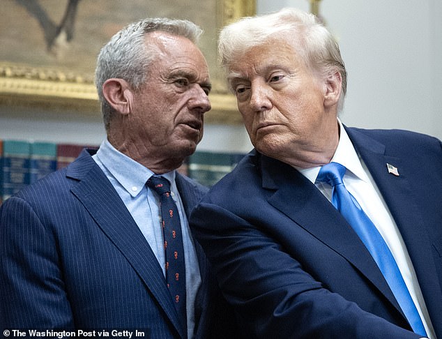 RFK Jr has previously made comments about the president's diet after being forced to eat McDonald's, which he claims is 'poison'