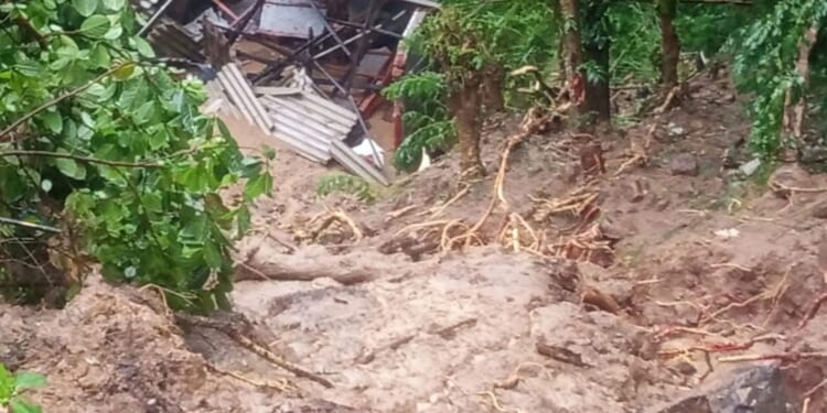 Shocking footage shows torrent of water as towns flood & landslides hit sun-soaked Asian island killing 47