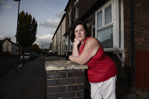 The make-up of James Turner Street has changed dramatically over the past decade. Many of the colourful characters featured in the series like 'White Dee', pictured, have moved on