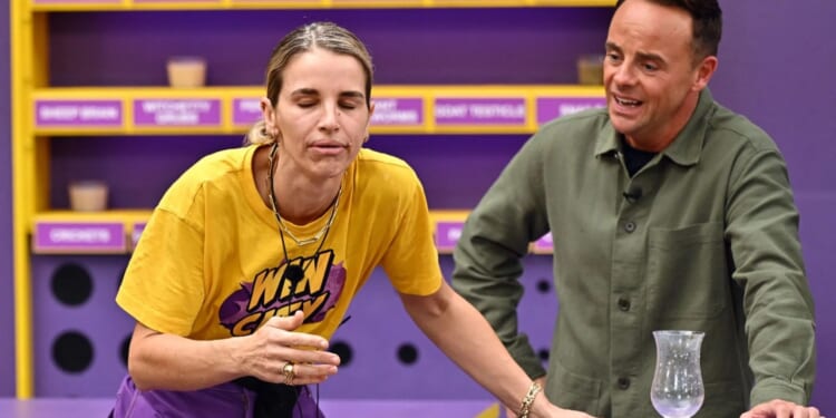 I'm A Celeb's live trial ends in disaster as Vogue Williams VOMITS and Aitch and Angry Ginge are disqualified