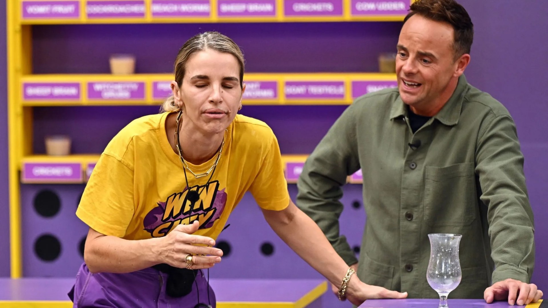 I'm A Celeb's live trial ends in disaster as Vogue Williams VOMITS and Aitch and Angry Ginge are disqualified